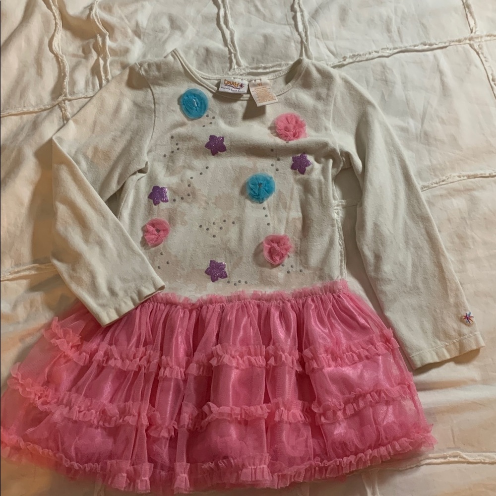 Pink and white truly scrumptious by Heidi Klum dress